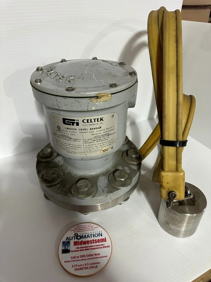 CELTEK LM6435 LEVEL SENSOR S/N: 1032 SHIPS SAME BUSINES DAY - Image 1 of 4