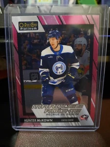 2023-24 O-Pee-Chee Platinum - Carpa Novatos Rosa Mate #211 Hunter McKown (RC) - Imagen 1 de 2