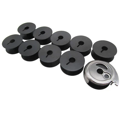 BOBBIN CASE & BOBBINS FOR JUKI LS-1340 LS-1341 FAFF 545 546 591 595 1242 1245 - Image 1 of 3