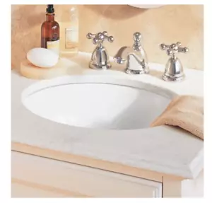 American Standard Ovalyn 16-3/4" Undermount Porcelain Bathroom Sink - Picture 1 of 2