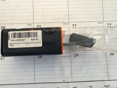 Ventev Dashport r1240 Apple -  iPhone Charger with USB A To iPhone (ltng) Cable - Image 1 of 2