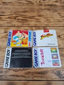 Instrucciones - Folleto de instrucciones || Nintendo Game Boy Classic📘 - Imagen 1 de 9