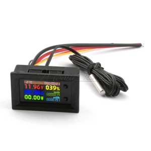 DC4-30V 10A 50A 100A Power Energy Meter Voltmeter Ammeter Watt Kwh Temp Tester - Bild 1 von 44