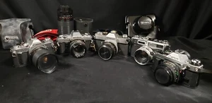 Vintage 35mm Film Camera Lot(5) - Picture 1 of 12