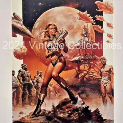 Barbarella Fantasy Sci Fi Monsters Robots Outer Space Sex film OOP 1991 VHS Tape - Image 1 of 4
