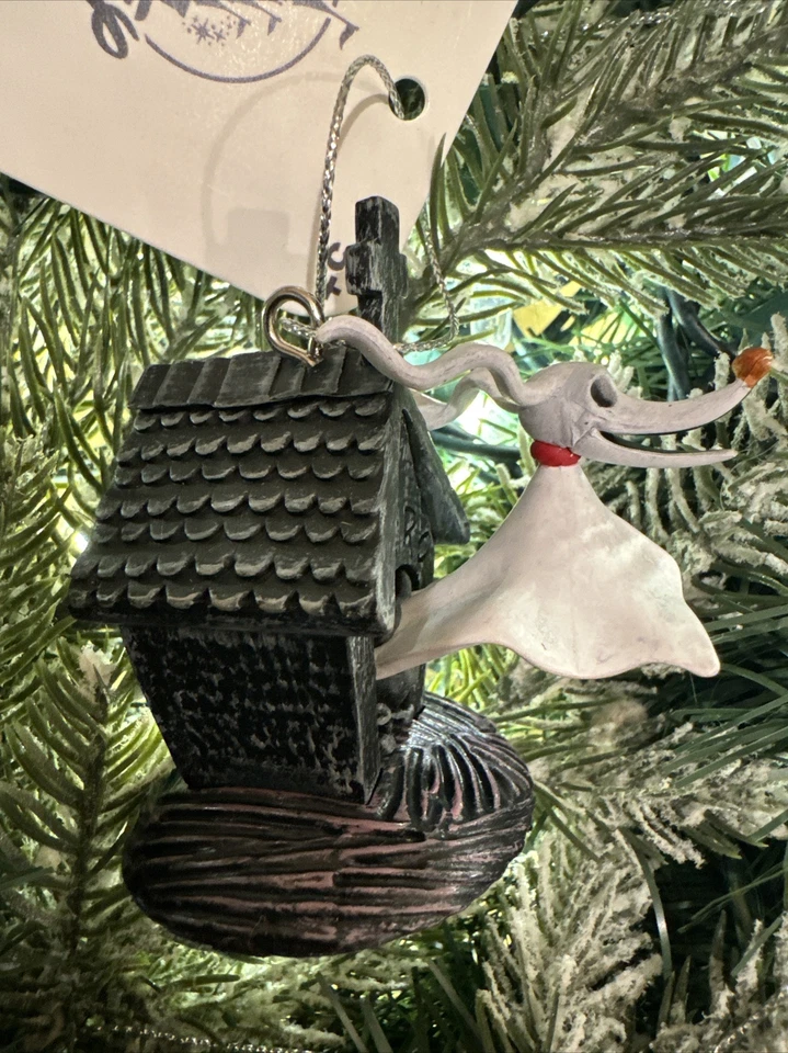 2025 Zero & Doghouse Nightmare Before Christmas Christmas Tree Ornament w Tag - Image 1 of 1