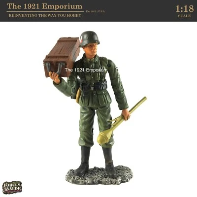 ✙ 1:18 Unimax Toys Forces of Valor Bravo Team WWII German Army Soldier Figure 09 - Image 1 of 2