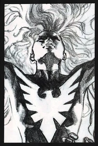 X-MEN #20 Alex Ross 1:100 B&W Sketch Timeless Virgin Variant Dark Phoenix NM - Picture 1 of 2