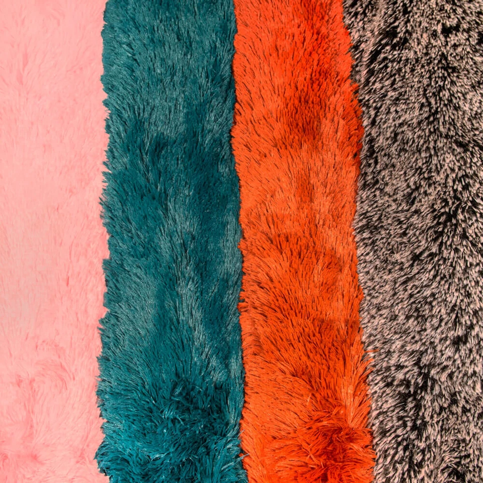 Alpaca Faux Fur Polyester Stretch Knit Long Pile Fabric By The Yard - Image 1 of 1