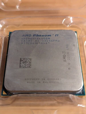 CPU AMD Phenom II X4 965 Black Edition 125 W | Socket AM2+ / AM3 | HDZ965FBK4DGM - Immagine 1 di 4