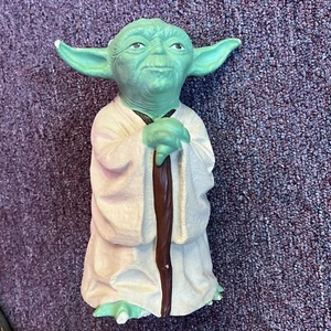VINTAGE 1981 KENNER STAR WARS YODA 8" GUMMI LATEX HANDPUPPE LUCAS FILME - Bild 1 von 4