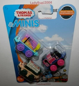 Thomas and Friends Minis 2019 Ashima, Rainbow Rosie and Sushi Diesel -NEW 3 Pack - Picture 1 of 3