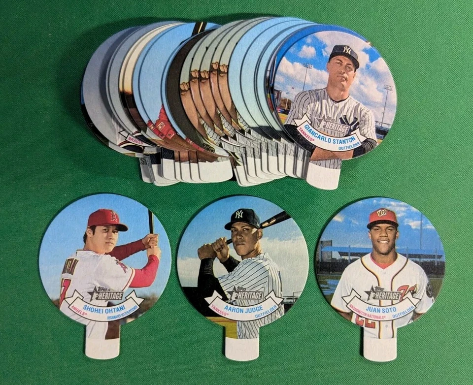 2019 Topps Heritage 1970 Topps Candy Lids * Pick From List * * Finish Your Set * - Image 1 of 1