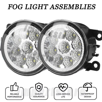 2X Front Bumper Fog Light Lamps Fit Acura TSX 2011-2014 Clear Lens white - Imagem 1 de 4