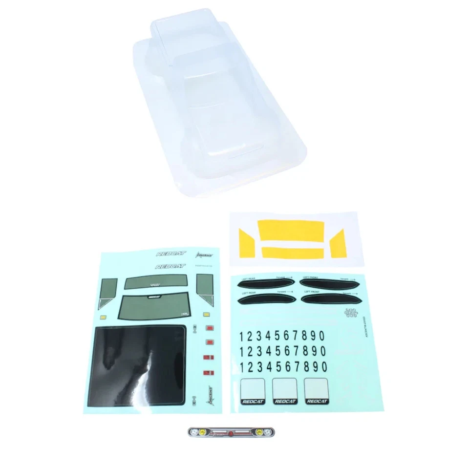 Корпус гусеничного автомобиля Redcat Racing Ascent 18 (прозрачный) (1 шт.) RER29971 - Изображение 1 из 1