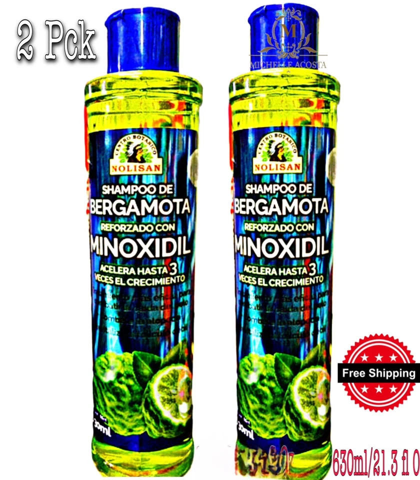 2 Minoxidil 5% Shampoo for Men Hair Regrowth, Reactivates Hair Follicles, 630 ml - Image 1 of 3