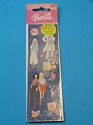 Barbie Mattel - 2005 - Feuilles d'autocollants / stickers - French edition 2 - Photo 1/2