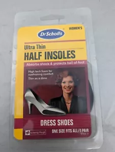 Vintage NOS Dr. Scholl's Women's Half Insoles NIB - Picture 1 of 2