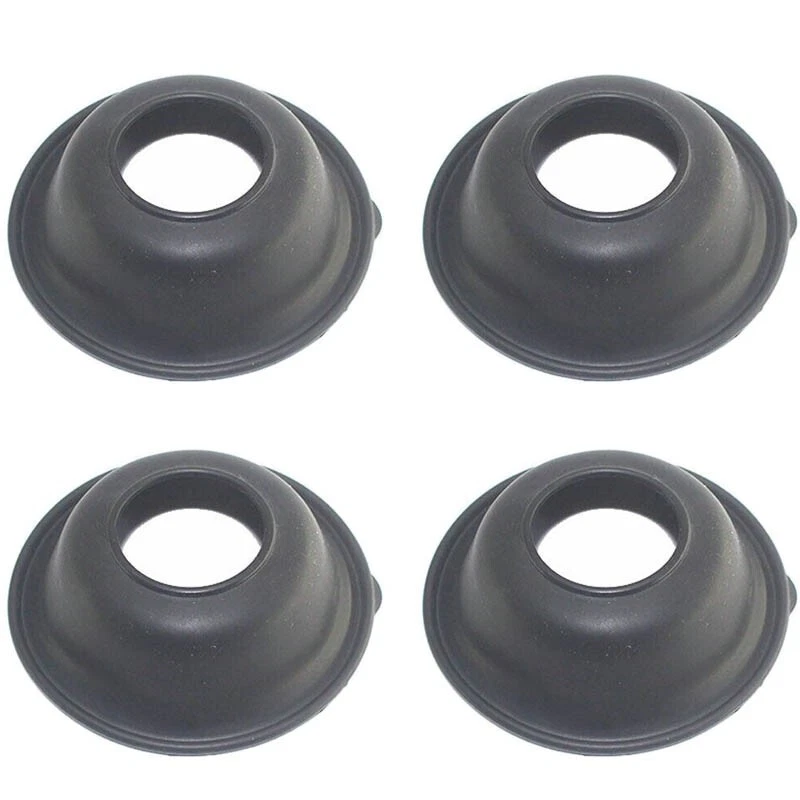 4X FOR Yamaha 1980-1982 XS400 XS 400 Carburetor Vacuum Diaphragm Membrane - Imagem 1 de 3