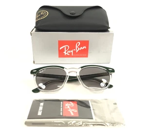 Ray-Ban Sunglasses RB2298 HAWKEYE 1295/M3 Green on Transparent w/ Grey Gradient - Picture 1 of 13