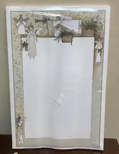 New Sealed Creations Unlimited Angels Pat Richter Stationery 50 sheets 1999 - Picture 1 of 3