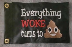 Custom Everything Woke Safety Flag Jeep ATV UTV Bicycles Made to fit - Picture 1 of 1