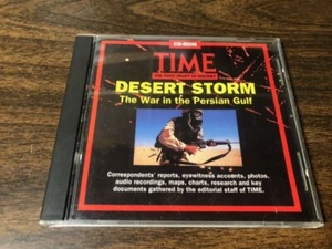 TIME Desert Storm The War in the Persian Gulf PC - Very Good Condition - Picture 1 of 3