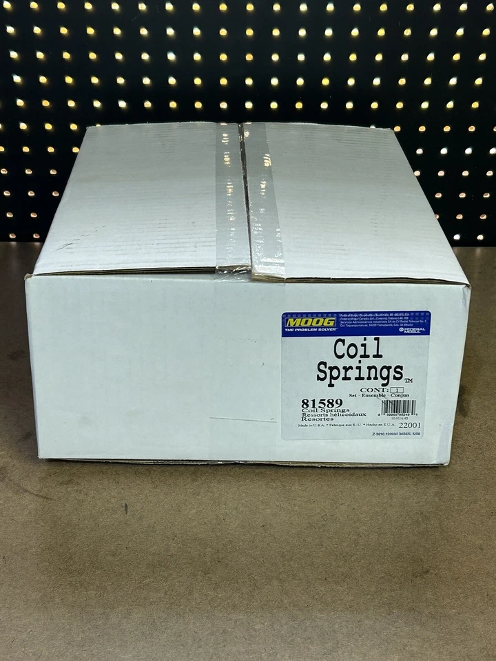 Rear Suspension Coil Spring Set MOOG 81589 FITS 2007-2013 Nissan Altima (pair) - Image 1 of 1