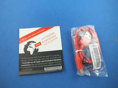 Original USB Kabel Mercedes Becker Map Pilot für Softwareupdate datenkabel LABEL - Imagem 1 de 2