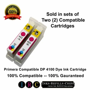 Primera DP4100 Cartridges [MAGENTA] Compatible (Qty 2 - Magenta Dye Ink) - Picture 1 of 2