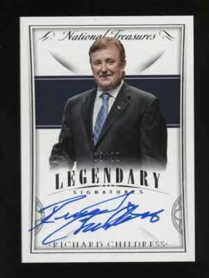 2016 National Treasures Legendary Signatures Richard Childress AUTO 13/99 - Image 1 of 2