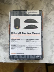 Elite M2 Gaming Mouse - Afbeelding 1 van 3
