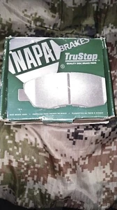 NAPA tru stop front brake pads/shoes (3) - Picture 1 of 1