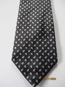 Brooks Brothers Black Silk Neck Tie NWT - Picture 1 of 3