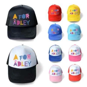 Fashion A for Adley Baseball Cap Baby Hats Snapback Kids Hip Hop Hat Sun Caps - Picture 1 of 34