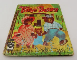 The Three Bears Top Top Tales Hardcover 1961 Whitman Publishing Co - Picture 1 of 20