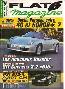 FLAT 6 165 PSI RTS-4 807CH PORSCHE 987 BOXSTER 2.7 3.2 911 C 3.2 BOITE 915 718 - Imagen 1 de 2