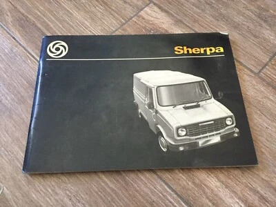 AUSTIN MORRIS LEYLAND SHERPA MANUALE LIBRETTO USO MANUTENZIONE ISTRUZIONI 1979 - Immagine 1 di 4