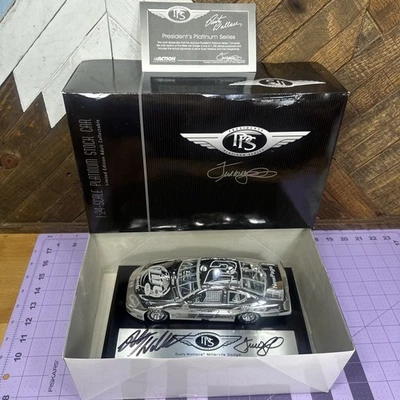 #2 Rusty Wallace Miller Lite Presidential Platinum Series Autografiado 2005 1:24 Foto 1 de 4
