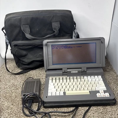 rare vintage laptop Spectrum Datavue BIA-106 FOR PARTS OR REPAIR READ! MS DOS - Image 1 of 4