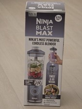 Ninja Blast Max Portable Blender 570ml Rechargeable Battery Navy BC251UKNV