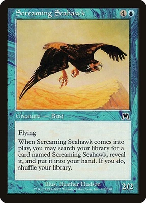(3x) SCREAMING SEAHAWK - Onslaught – MTG Magic the Gathering Card - Common - Image 1 of 4