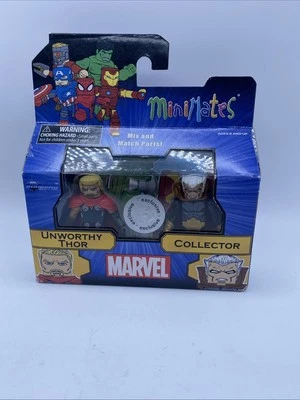 MINIMATES MARVEL--FIGURAS INDIGNAS DE THOR Y COLECCIONISTA- J4 Foto 1 de 4