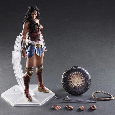 Play Arts Kai Wonder Woman DC 10" Action Figure Square Enix Collection Official - Image 1 of 4