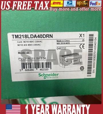 TM218LDA40DRN brand new Schneider programmable module, free shipping - Image 1 of 2