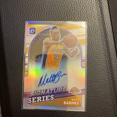 2021-22 帕尼尼光学篮球 Matt Barnes 签名系列签名 — 第 1/2 张图片