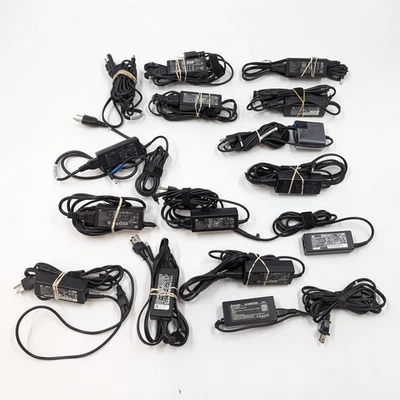 Cargador de computadora portátil adaptador de CA HP OEM 45W y One Itekiro 45W - negro lote de 15 Foto 1 de 4