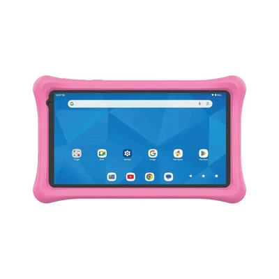 Laser 7-inch Android 15 Tablet 4GB 64GB with Pink Protective Case - Image 1 of 4
