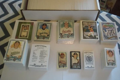 LOTE DE CARTAS 2025 TOPPS ALLEN & GINTER 920 JUEGO USADO, MINIS, CROMO, REFRACTORES, NOVATOS Foto 1 de 4