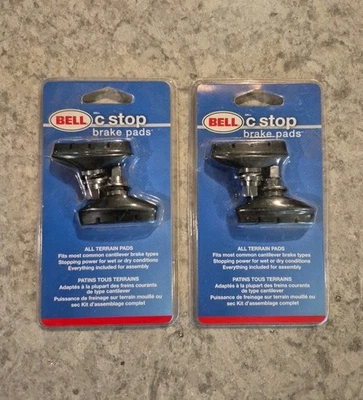 Pastillas de freno Bell C Stop todo terreno 2008 selladas de fábrica ~ Juego de 2 paquetes Foto 1 de 4
